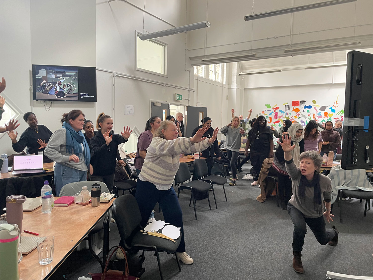 Magic Lantern Teacher Training Art workshops